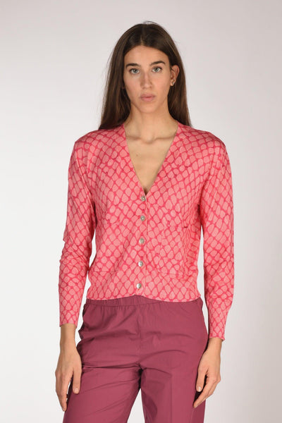 Maglia Stampata Rosa/fucsia Donna