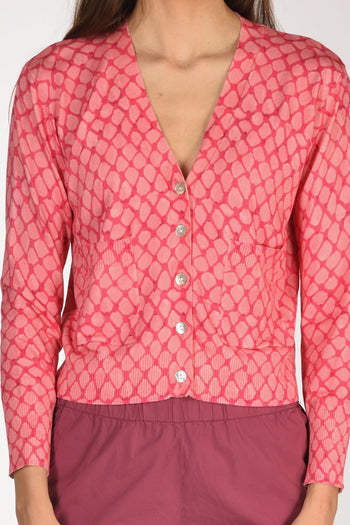 Maglia Stampata Rosa/fucsia Donna - 3