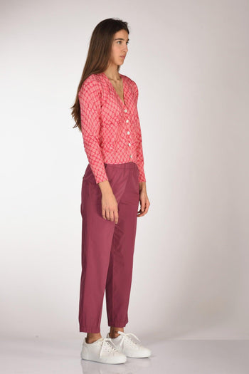 Maglia Stampata Rosa/fucsia Donna - 4