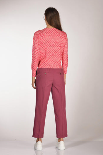 Maglia Stampata Rosa/fucsia Donna - 5