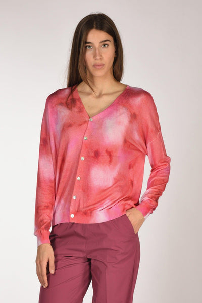 Maglia Stampata Rosa/fucsia Donna