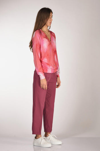 Maglia Stampata Rosa/fucsia Donna - 4