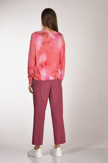 Maglia Stampata Rosa/fucsia Donna - 5