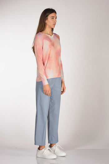 Maglia Stampata Rosa/bianco Donna - 4