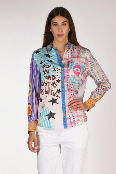 Camicia Multicolor Donna