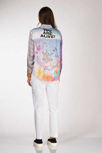 Camicia Multicolor Donna - 5
