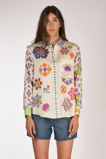 Camicia Bianco/multicolor Donna - 2