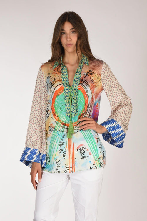 Camicia Multicolor Donna