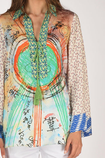 Camicia Multicolor Donna - 3