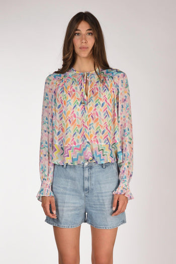 Camicia Bianco/multicolor Donna - 2