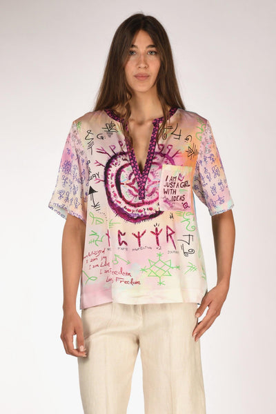 Camicia Multicolor Donna