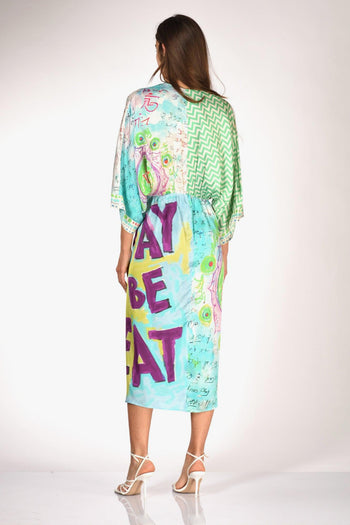 Abito Stampa Multicolor Donna - 5