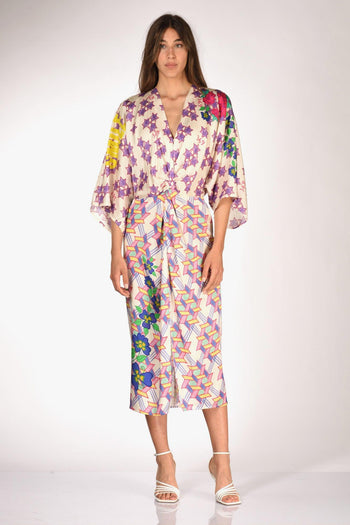 Abito Stampa Bianco/multicolor Donna - 2