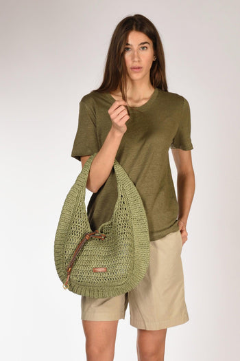 Borsa Nefeli Verde Donna - 2