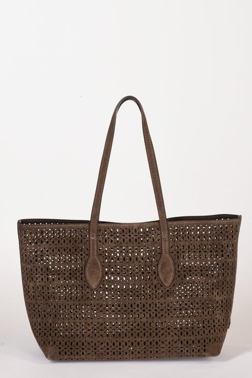 Borsa Mashup Marrone Donna