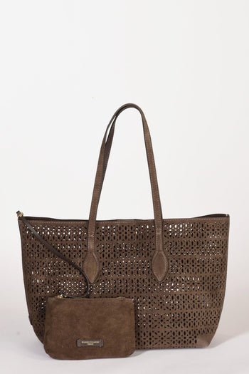 Borsa Mashup Marrone Donna - 3