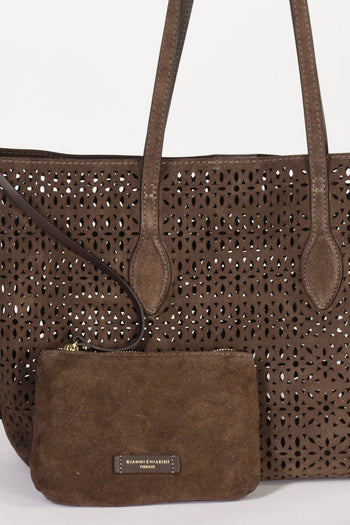 Borsa Mashup Marrone Donna - 4