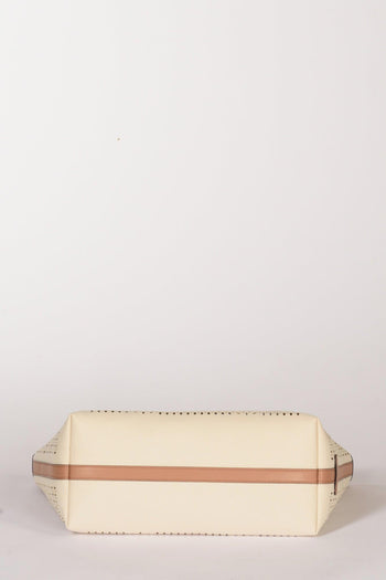 Borsa Mashup Bianco Naturale Donna - 7
