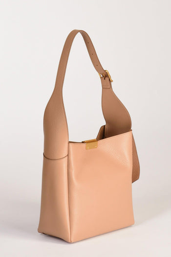 Borsa Jo Beige Cuoio Donna - 3