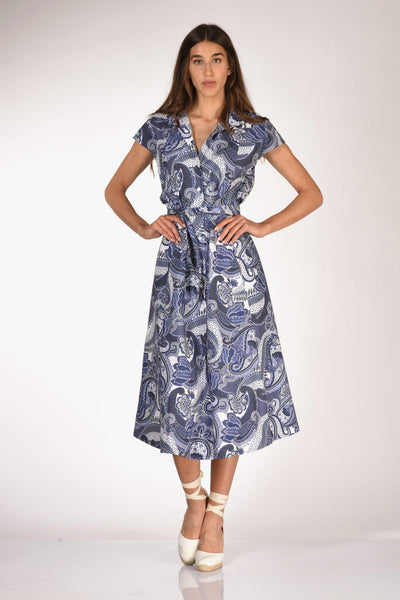 Abito Naril Blu/bianco Donna