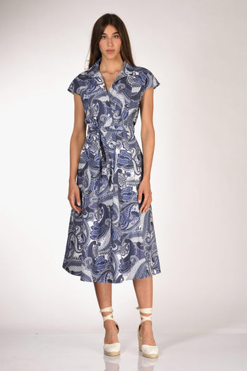 Abito Naril Blu/bianco Donna - 2