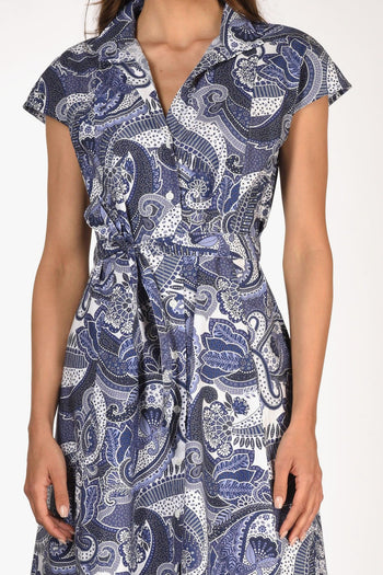 Abito Naril Blu/bianco Donna - 3