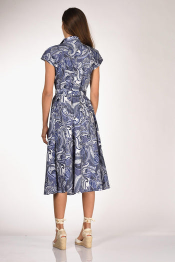 Abito Naril Blu/bianco Donna - 5