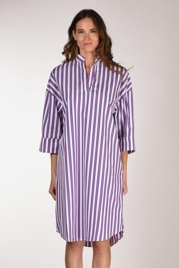 Abito Martal Bianco/blu/fucsia Donna - 2