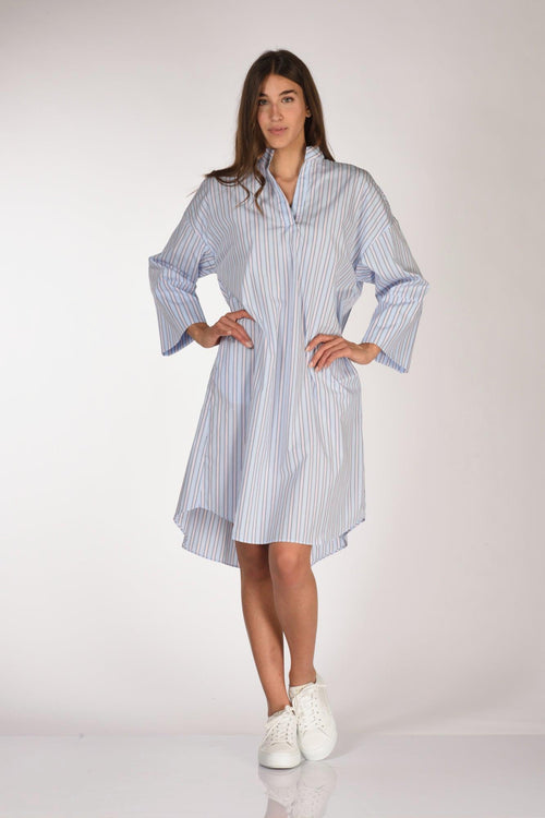 Abito Martal Azzurro/bianco Donna