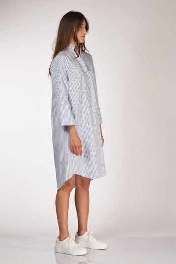 Abito Martal Azzurro/bianco Donna - 4