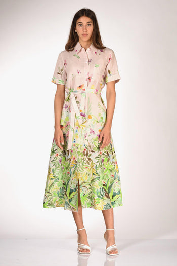 Abito Jesyl Rosa/verde Donna - 2
