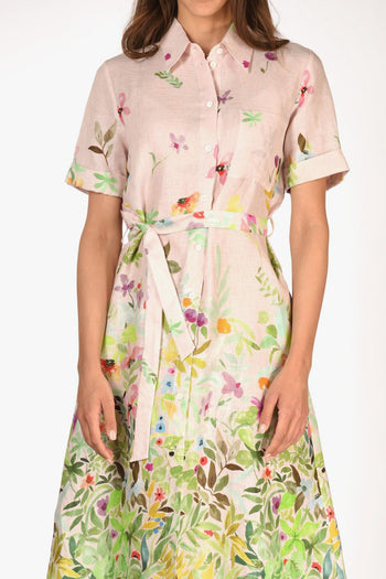 Abito Jesyl Rosa/verde Donna - 3