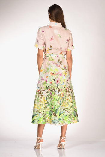 Abito Jesyl Rosa/verde Donna - 5