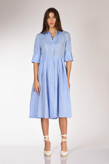 Abito Aishal Azzurro Donna - 2