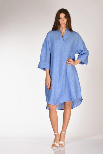 Abito Martal Azzurro Scuro Donna