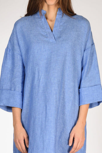 Abito Martal Azzurro Scuro Donna - 3