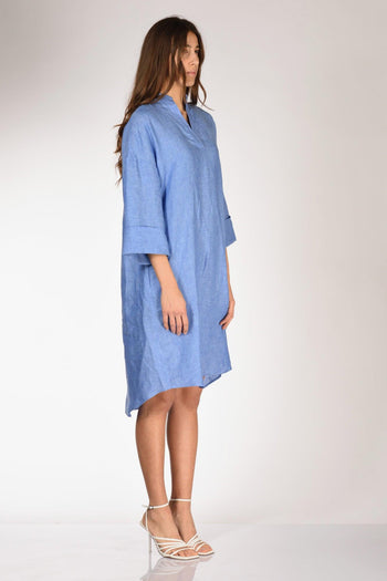 Abito Martal Azzurro Scuro Donna - 4