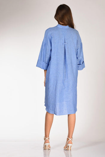 Abito Martal Azzurro Scuro Donna - 5