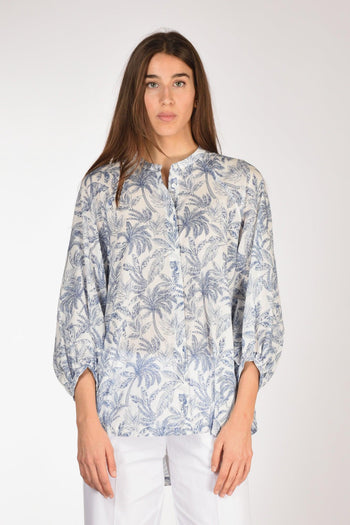 Camicia Adryl Blu/bianco Donna - 2