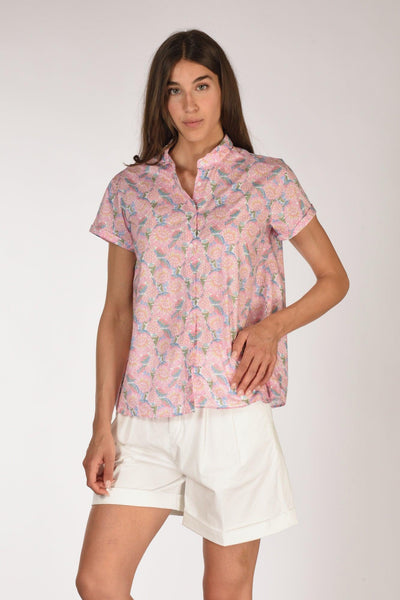 Camicia Araml Rosa/bianco Donna