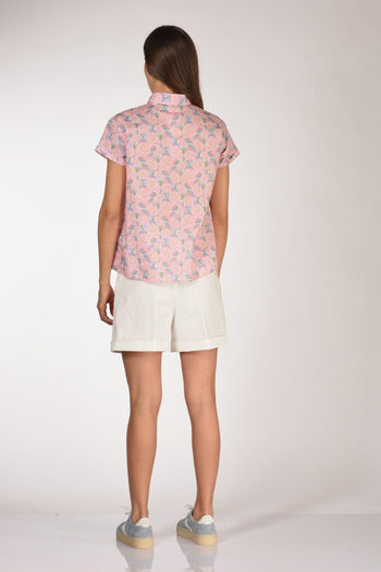 Camicia Araml Rosa/bianco Donna - 5