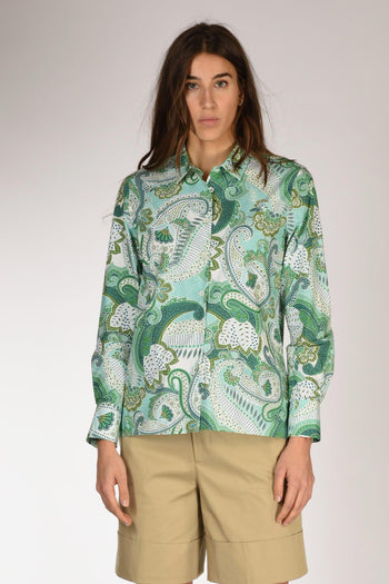 Camicia Andreal Verde/bianco Donna - 2