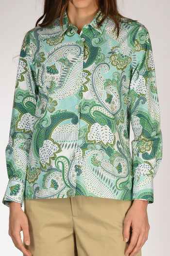 Camicia Andreal Verde/bianco Donna - 3