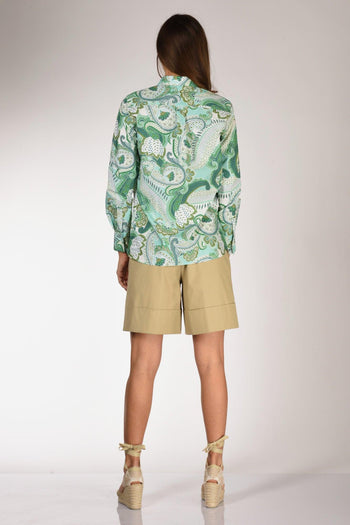 Camicia Andreal Verde/bianco Donna - 5