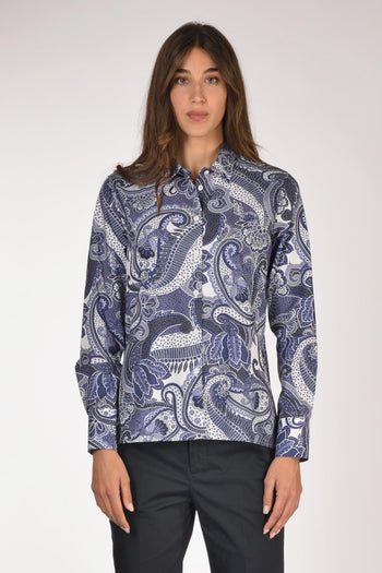 Camicia Andreal Blu/bianco Donna - 2