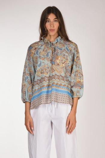 Camicia Elga Azzurro/multicolor Donna - 2