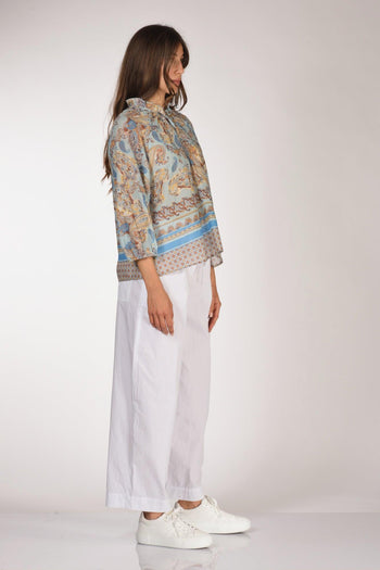 Camicia Elga Azzurro/multicolor Donna - 4