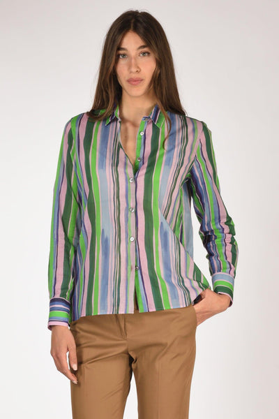 Camicia Andreal Rosa/verde Donna