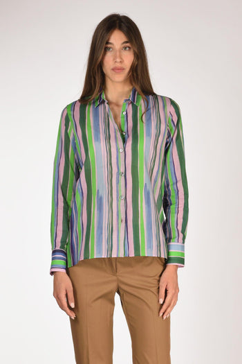 Camicia Andreal Rosa/verde Donna - 2
