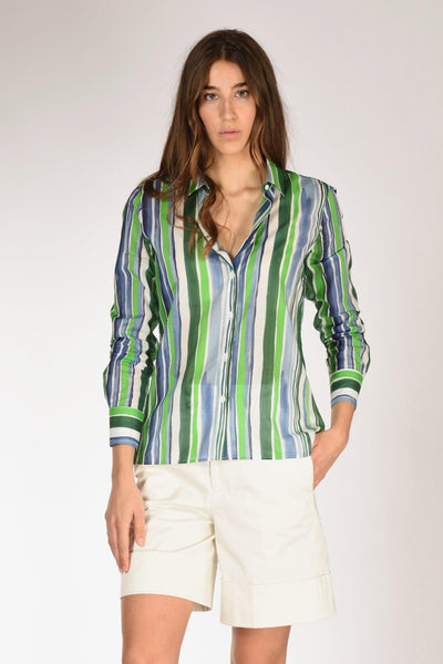 Camicia Andreal Azzurro/bianco Donna